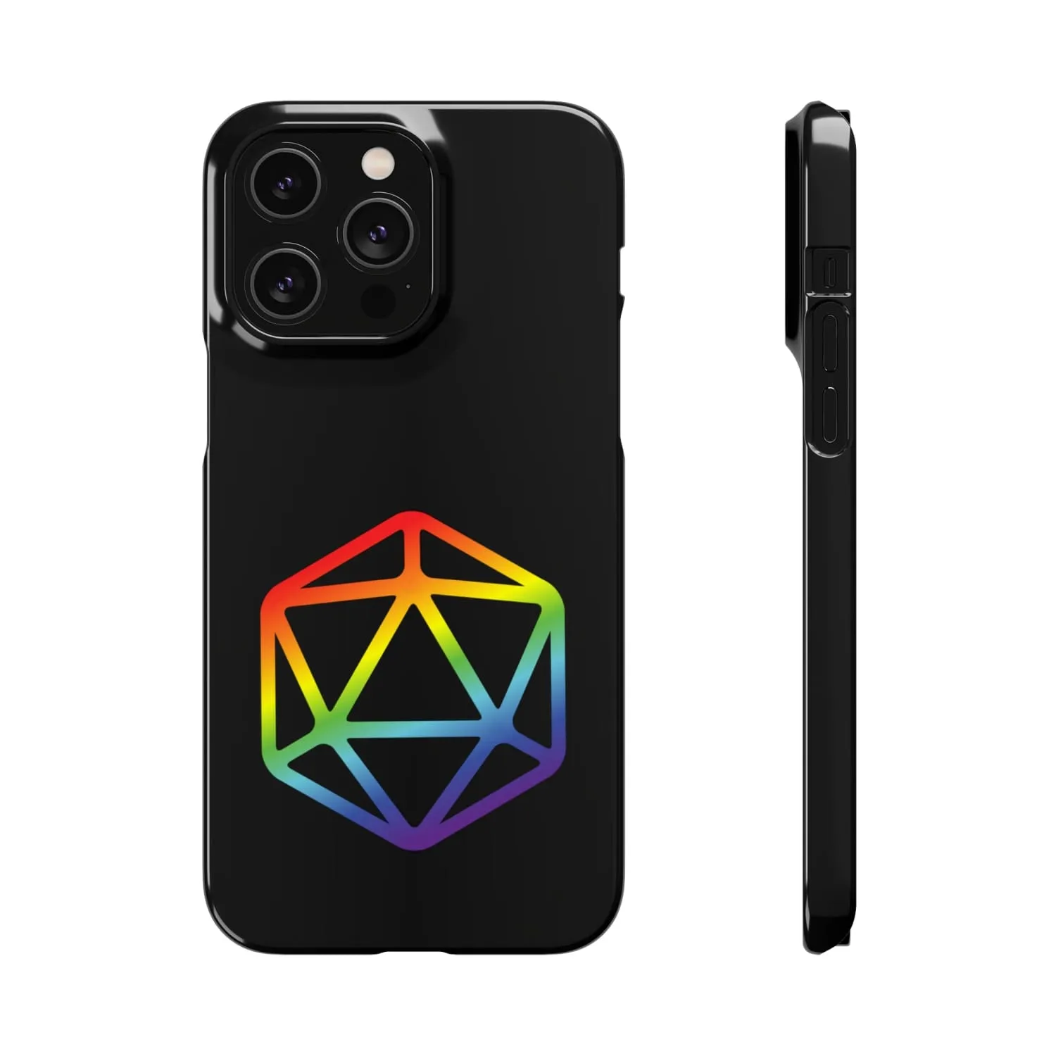 D20 Critical Pride Gay Queer Rainbow Pride PY Snap Phone Case