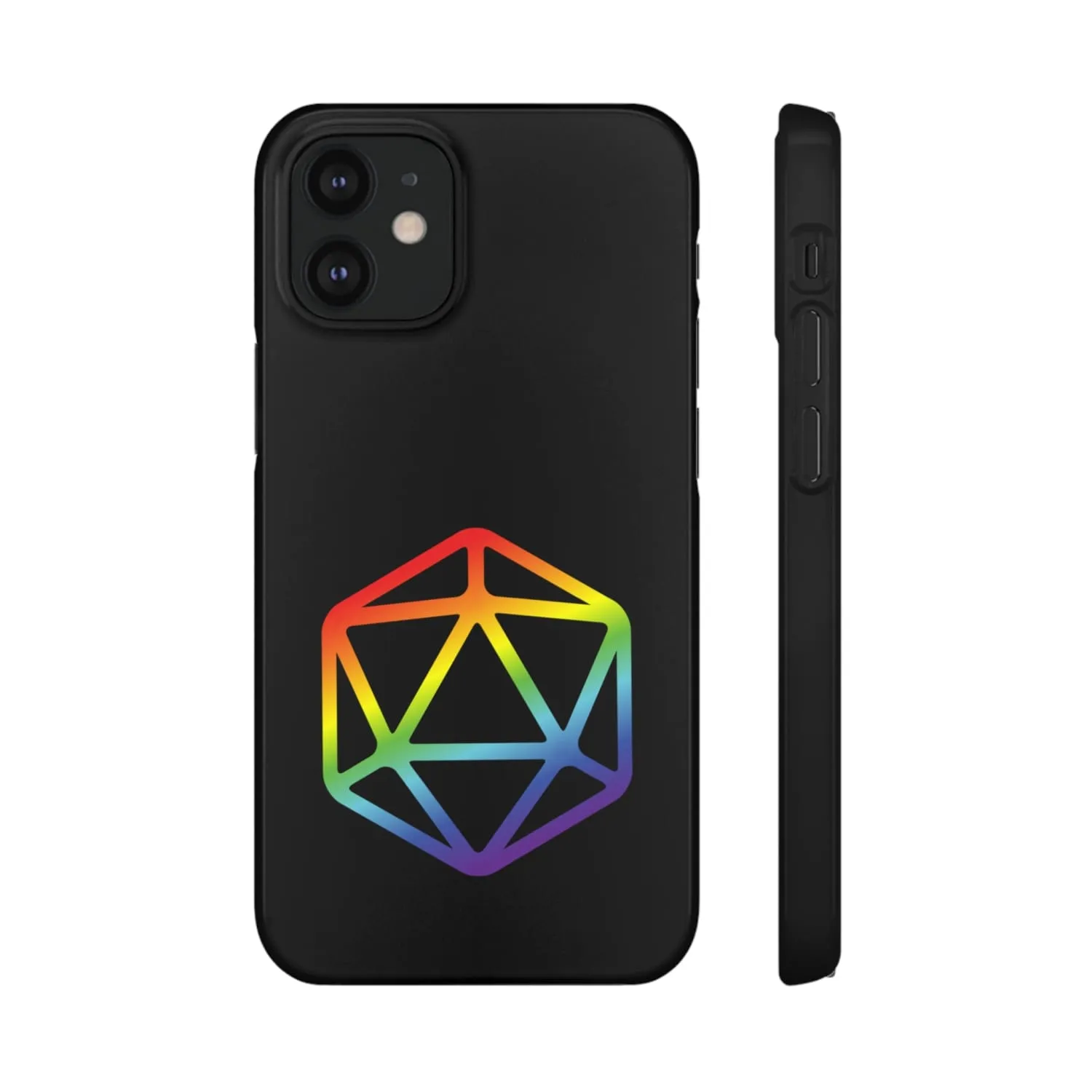 D20 Critical Pride Gay Queer Rainbow Pride PY Snap Phone Case