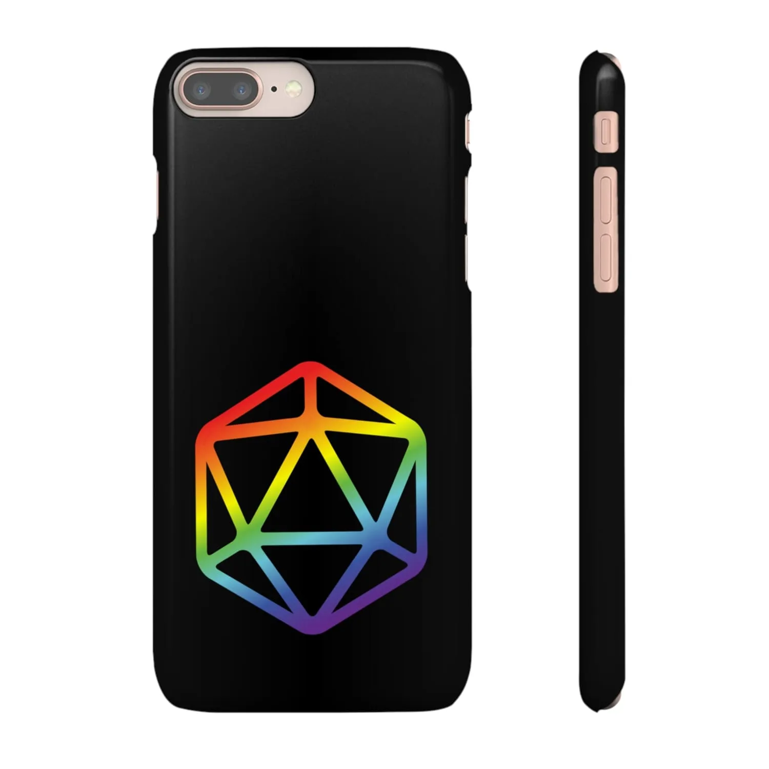 D20 Critical Pride Gay Queer Rainbow Pride PY Snap Phone Case