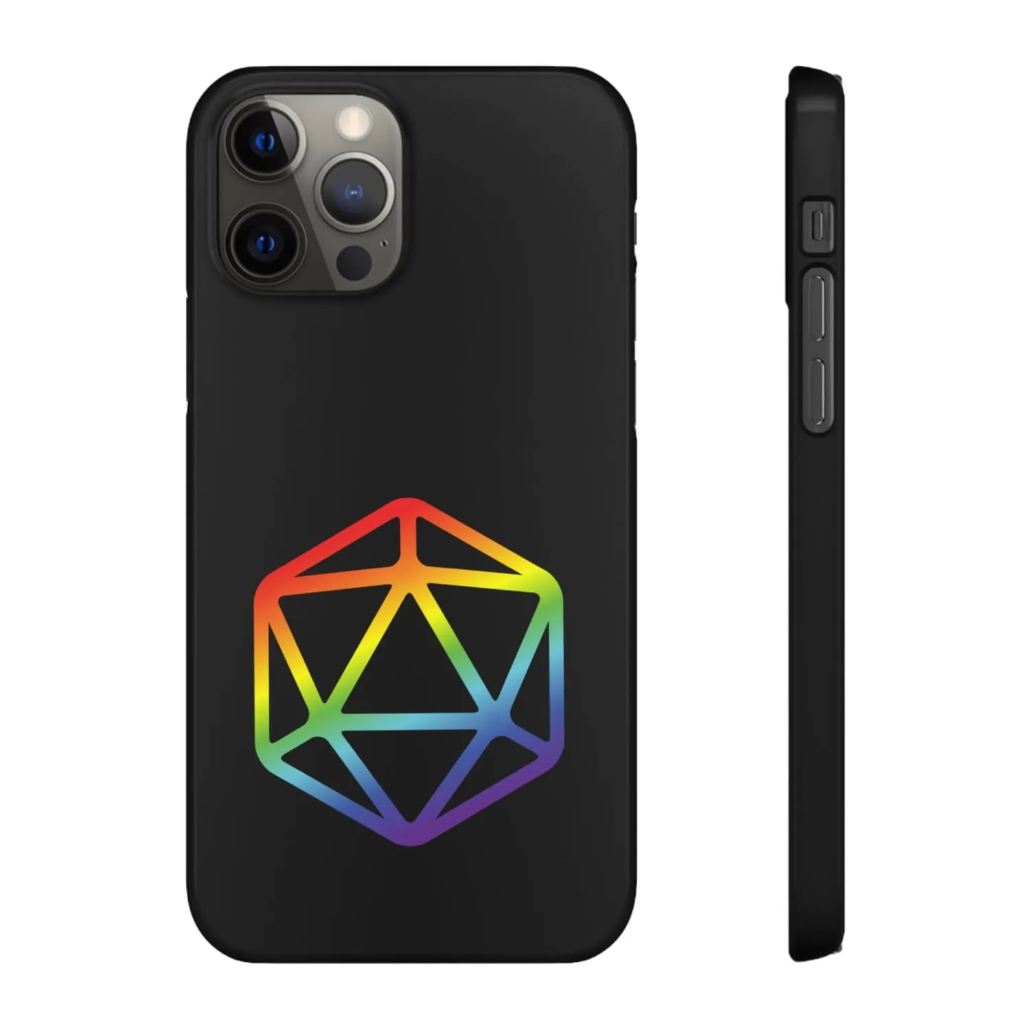 D20 Critical Pride Gay Queer Rainbow Pride PY Snap Phone Case