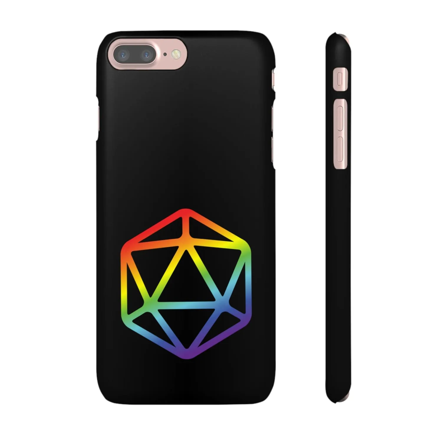 D20 Critical Pride Gay Queer Rainbow Pride PY Snap Phone Case
