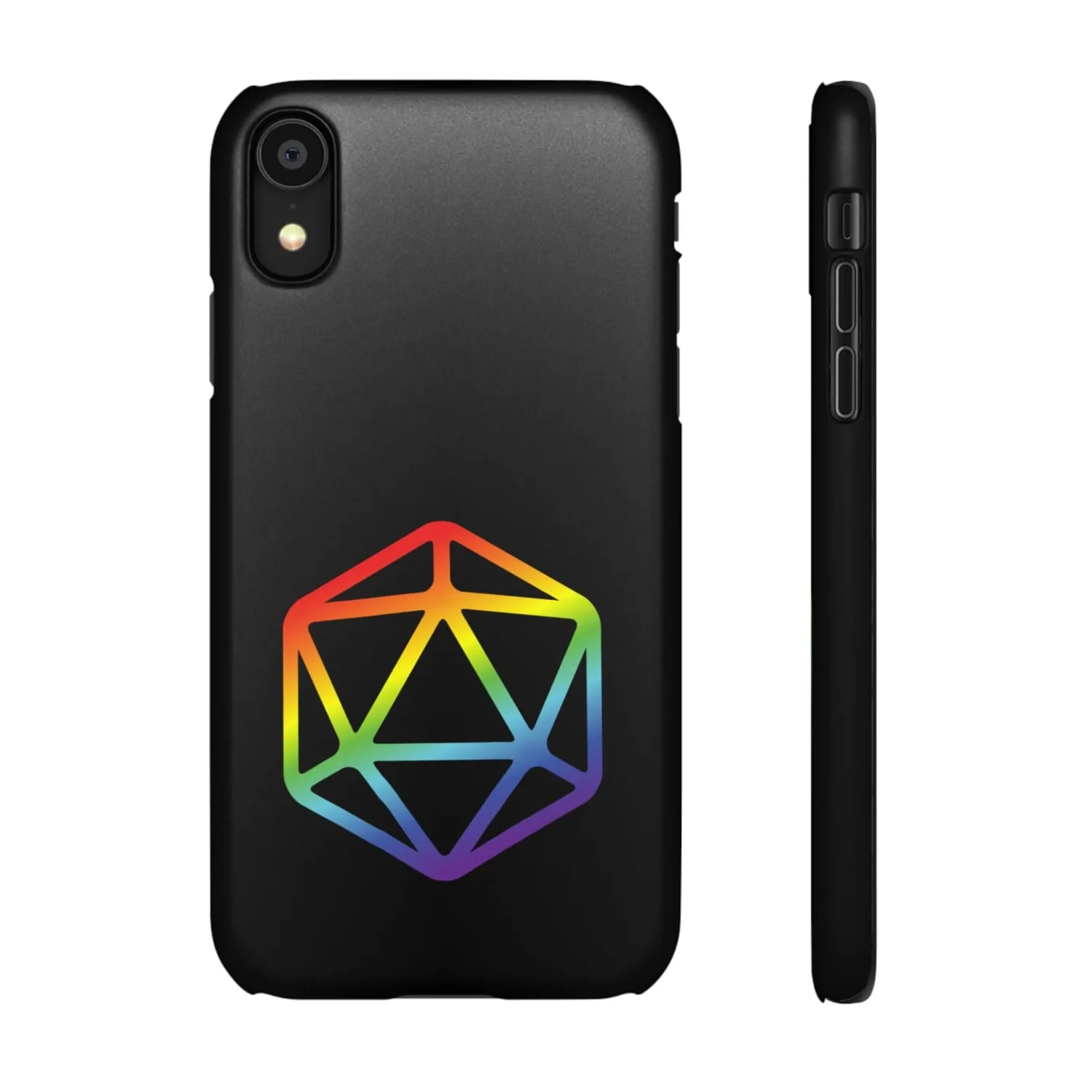 D20 Critical Pride Gay Queer Rainbow Pride PY Snap Phone Case