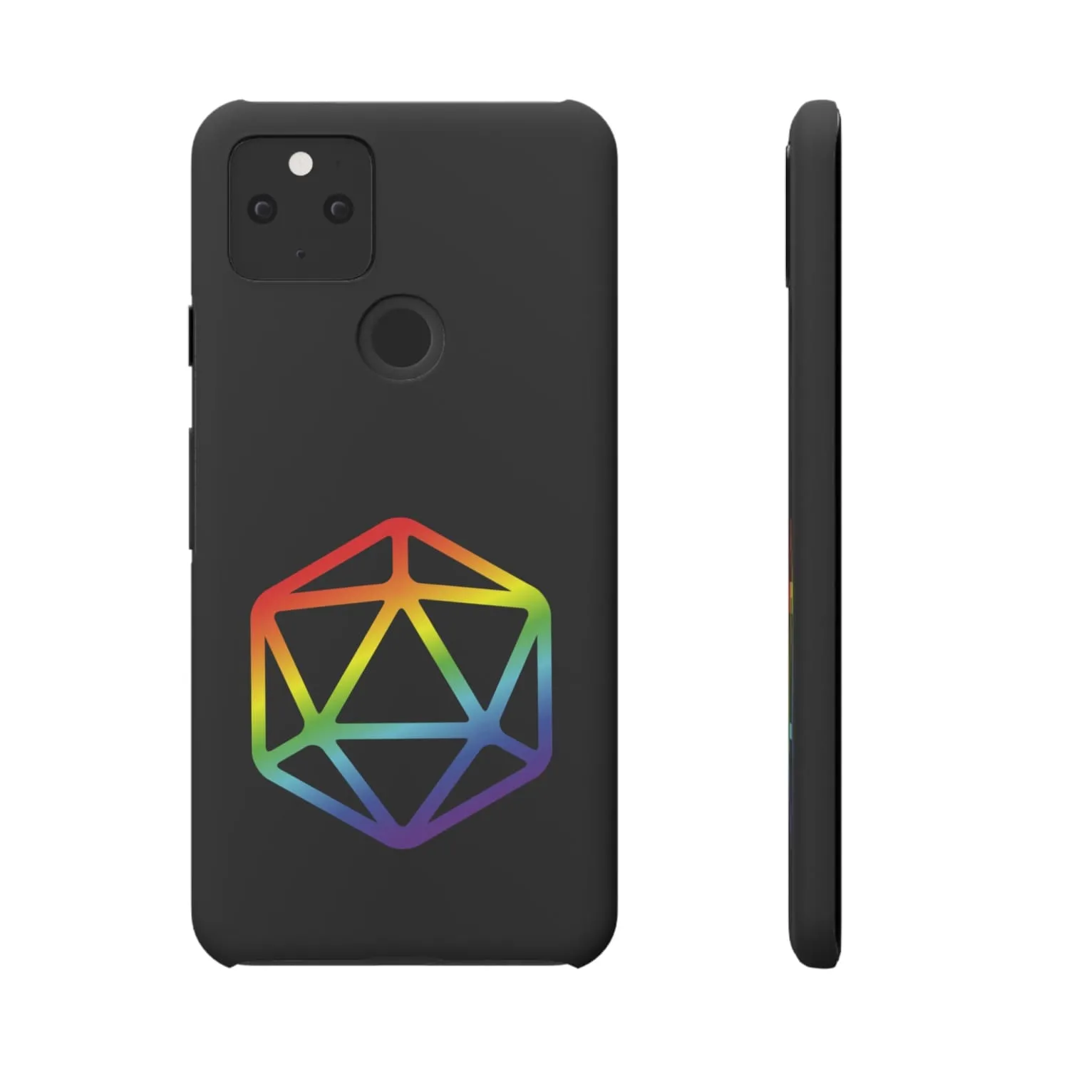 D20 Critical Pride Gay Queer Rainbow Pride PY Snap Phone Case