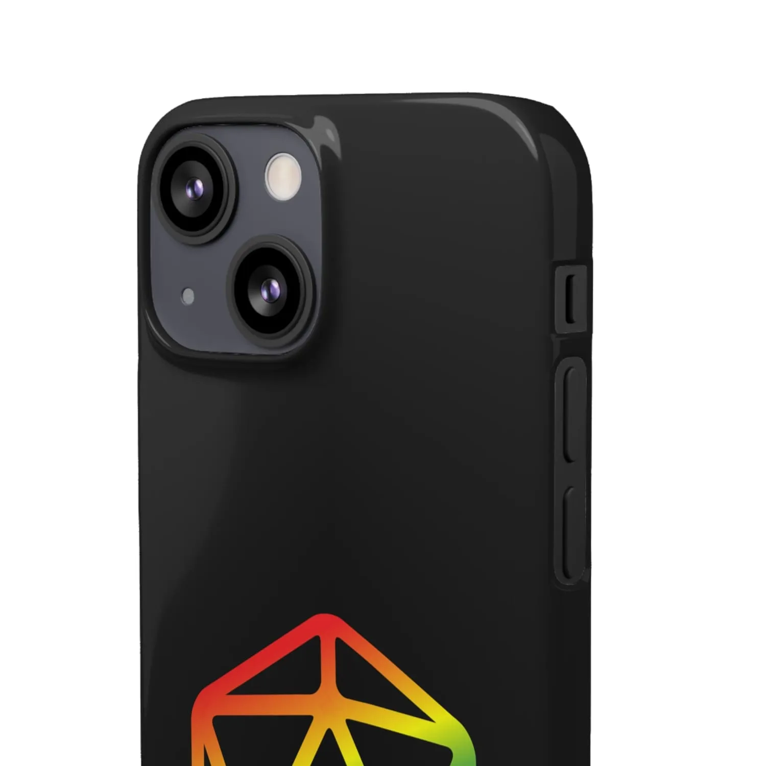 D20 Critical Pride Gay Queer Rainbow Pride PY Snap Phone Case