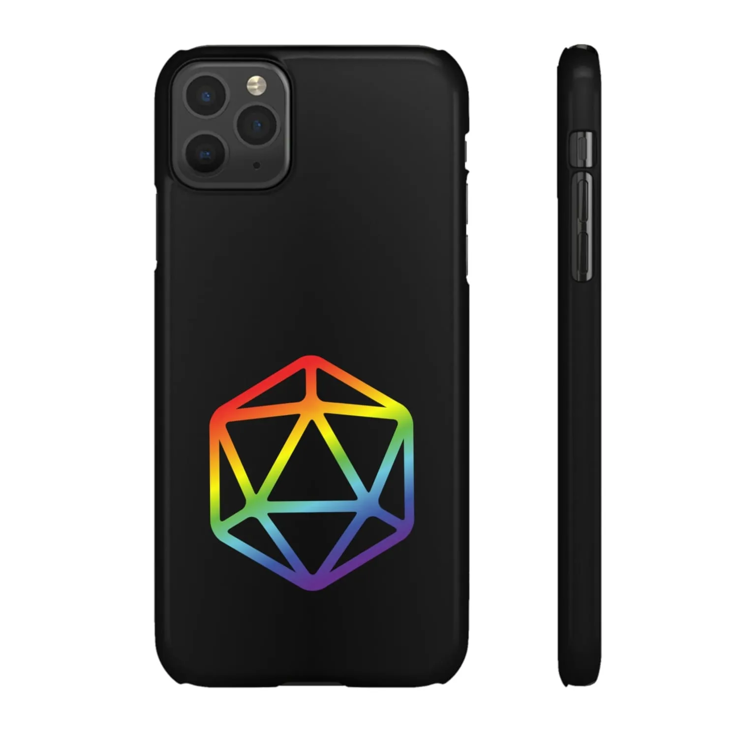 D20 Critical Pride Gay Queer Rainbow Pride PY Snap Phone Case