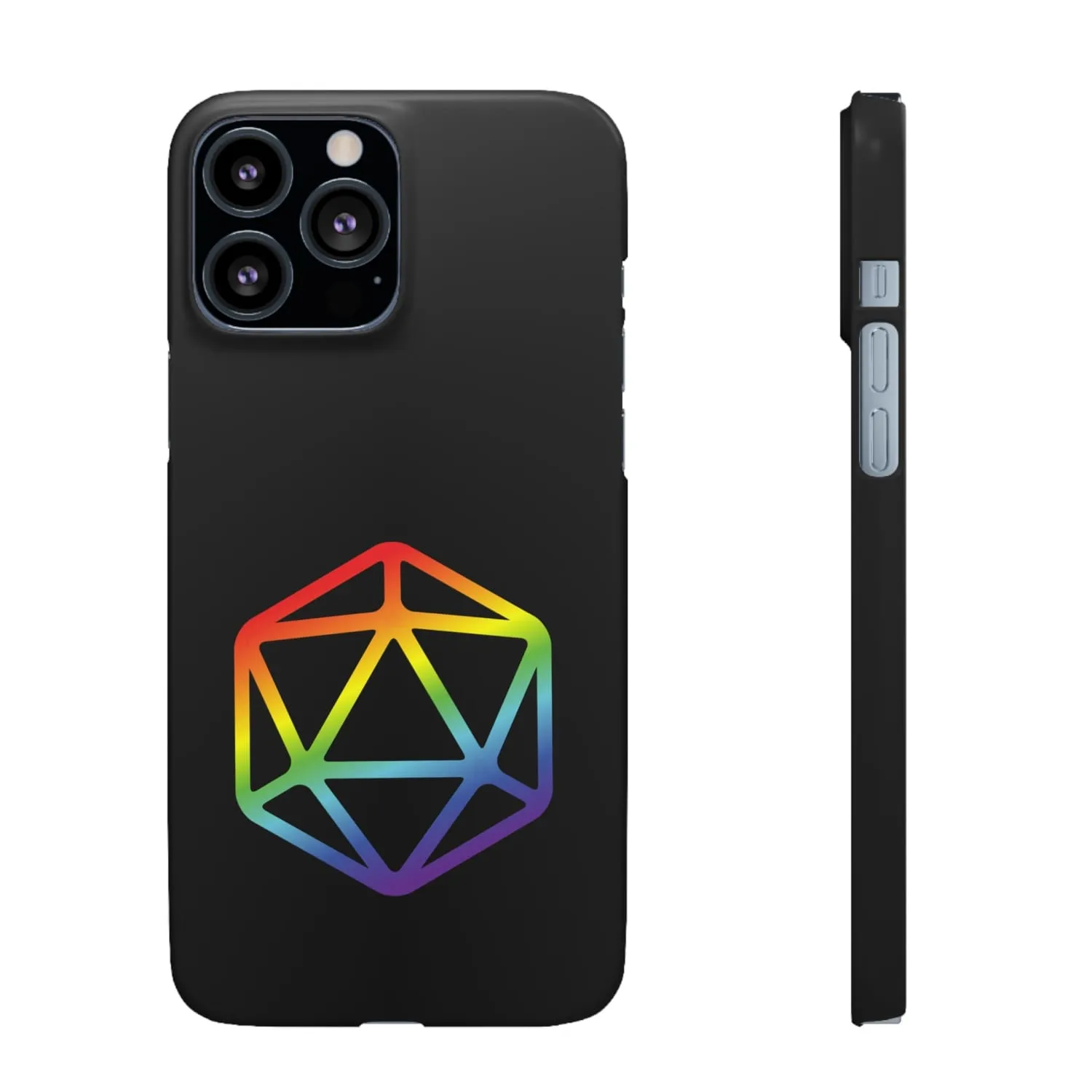 D20 Critical Pride Gay Queer Rainbow Pride PY Snap Phone Case