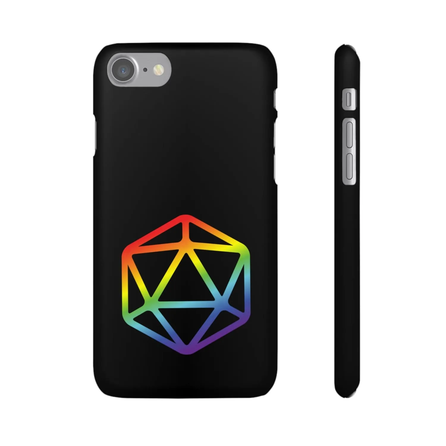 D20 Critical Pride Gay Queer Rainbow Pride PY Snap Phone Case