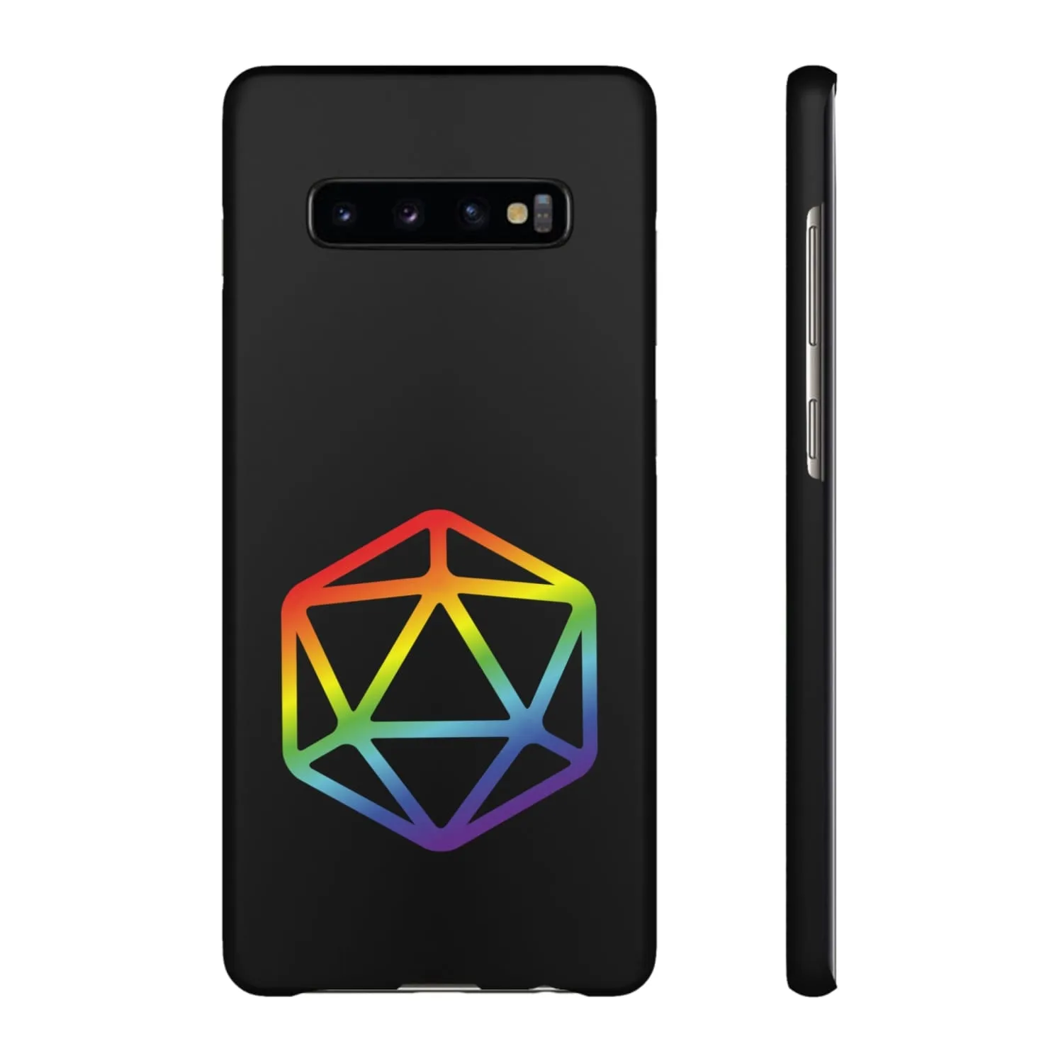 D20 Critical Pride Gay Queer Rainbow Pride PY Snap Phone Case
