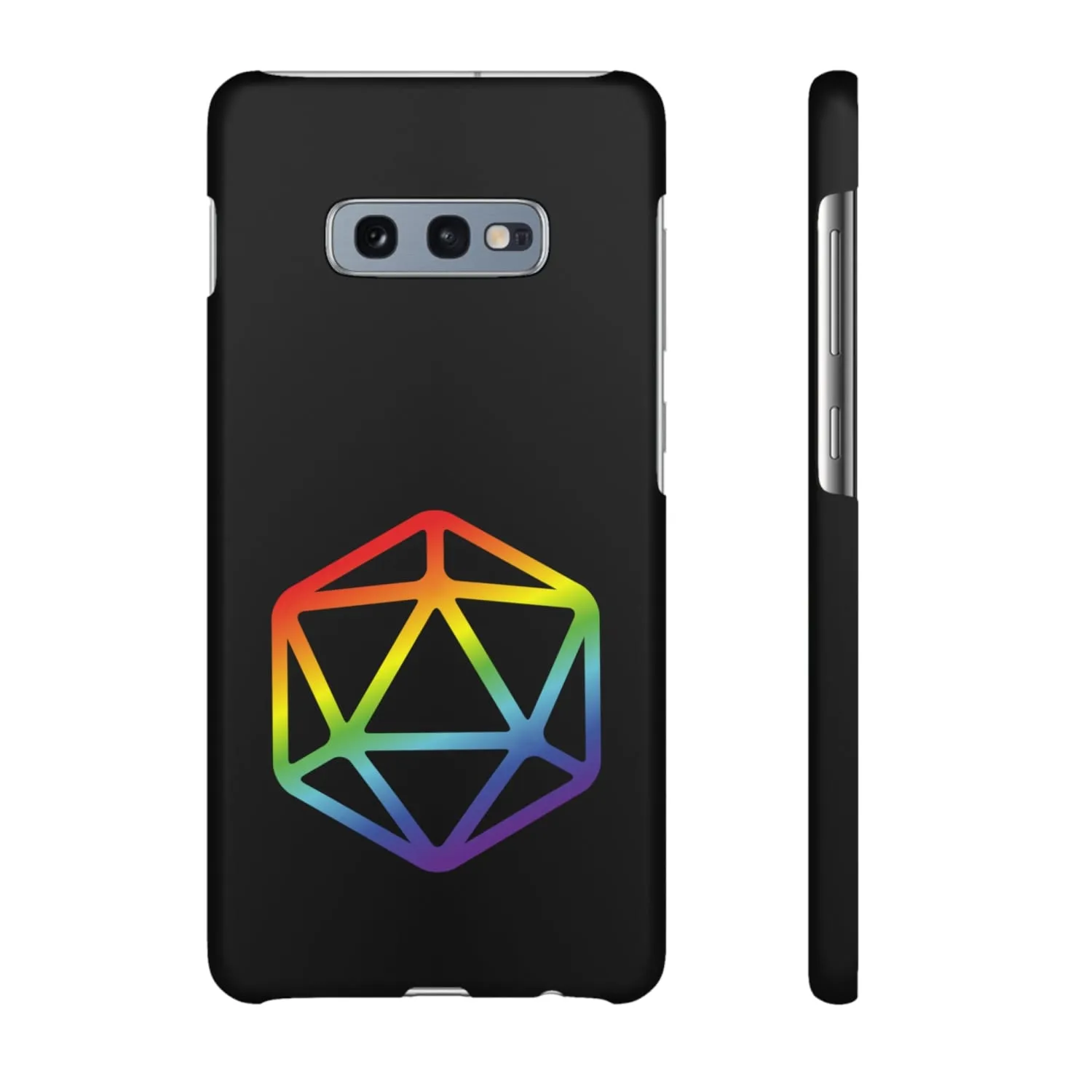 D20 Critical Pride Gay Queer Rainbow Pride PY Snap Phone Case
