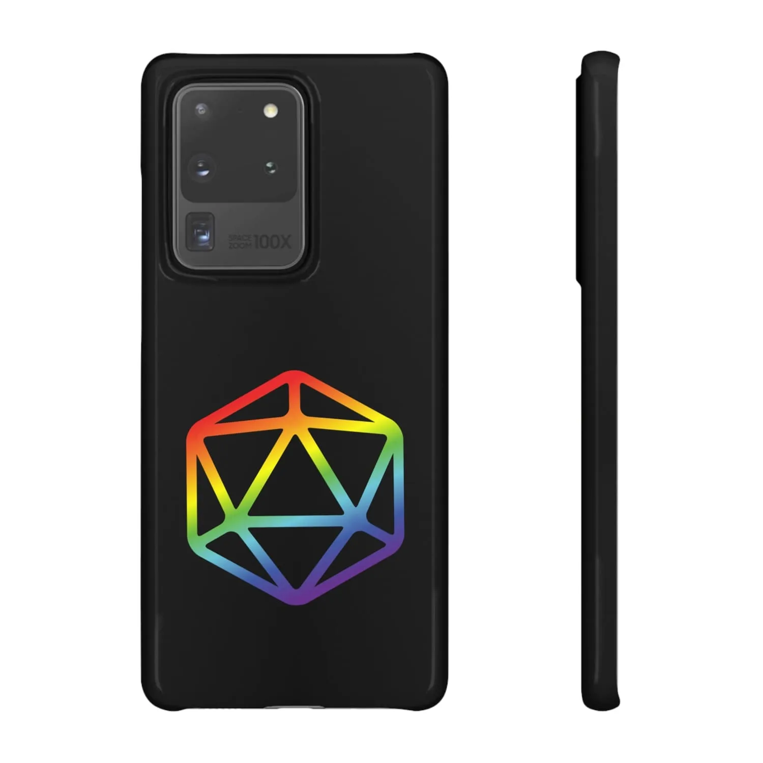 D20 Critical Pride Gay Queer Rainbow Pride PY Snap Phone Case