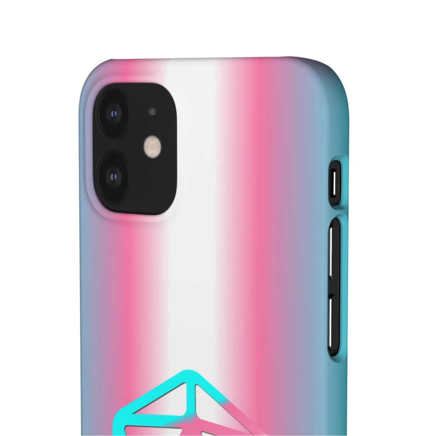 D20 Critical Pride Trans Pride PY Snap Phone Case