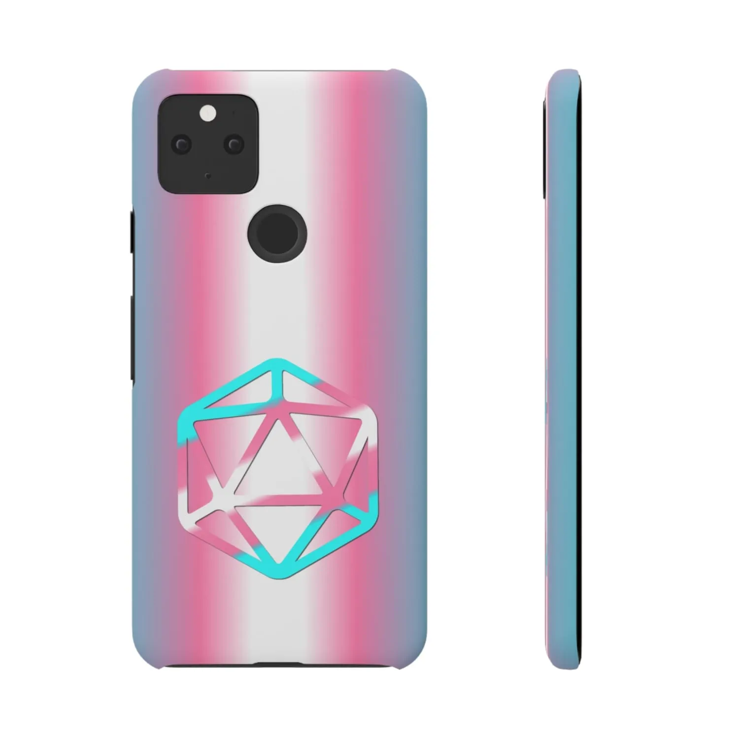 D20 Critical Pride Trans Pride PY Snap Phone Case