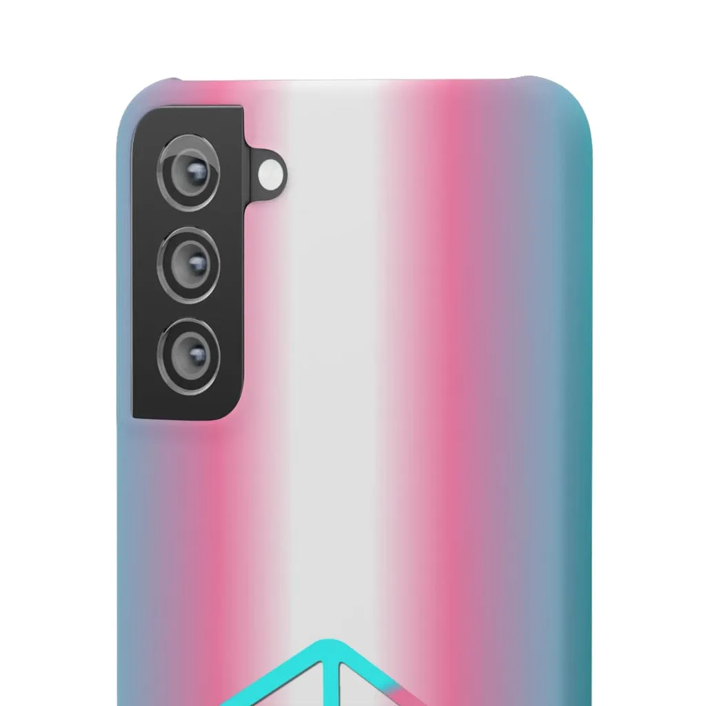 D20 Critical Pride Trans Pride PY Snap Phone Case