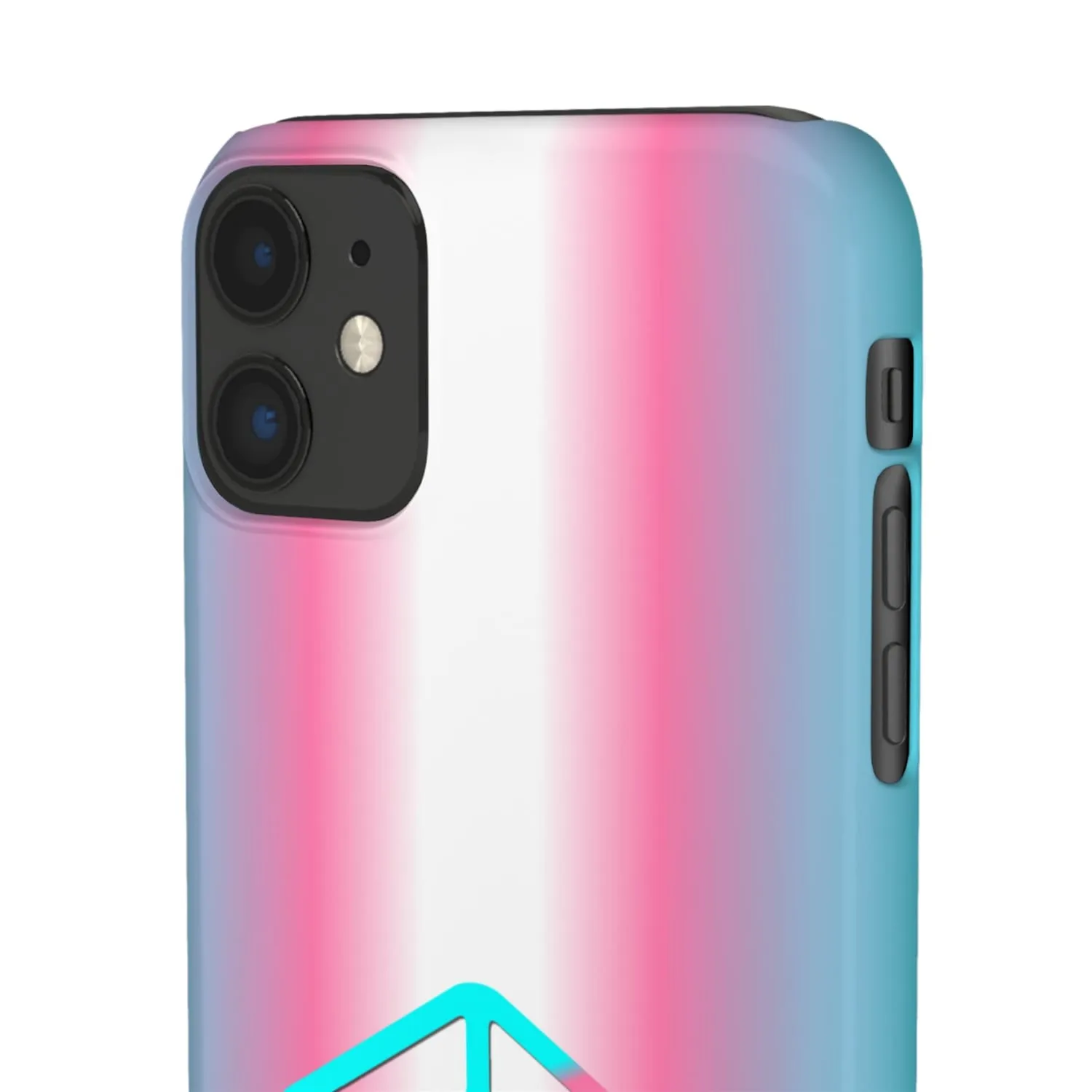 D20 Critical Pride Trans Pride PY Snap Phone Case