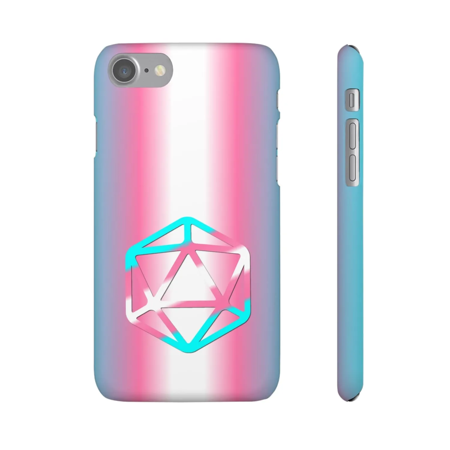 D20 Critical Pride Trans Pride PY Snap Phone Case