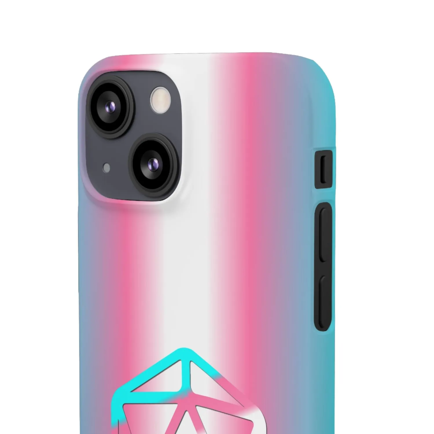 D20 Critical Pride Trans Pride PY Snap Phone Case