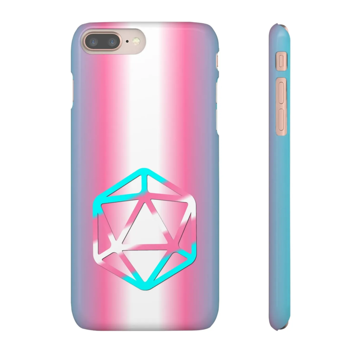 D20 Critical Pride Trans Pride PY Snap Phone Case