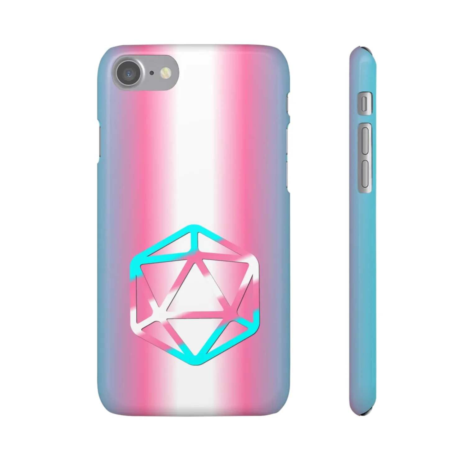 D20 Critical Pride Trans Pride PY Snap Phone Case