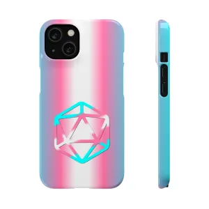 D20 Critical Pride Trans Pride PY Snap Phone Case
