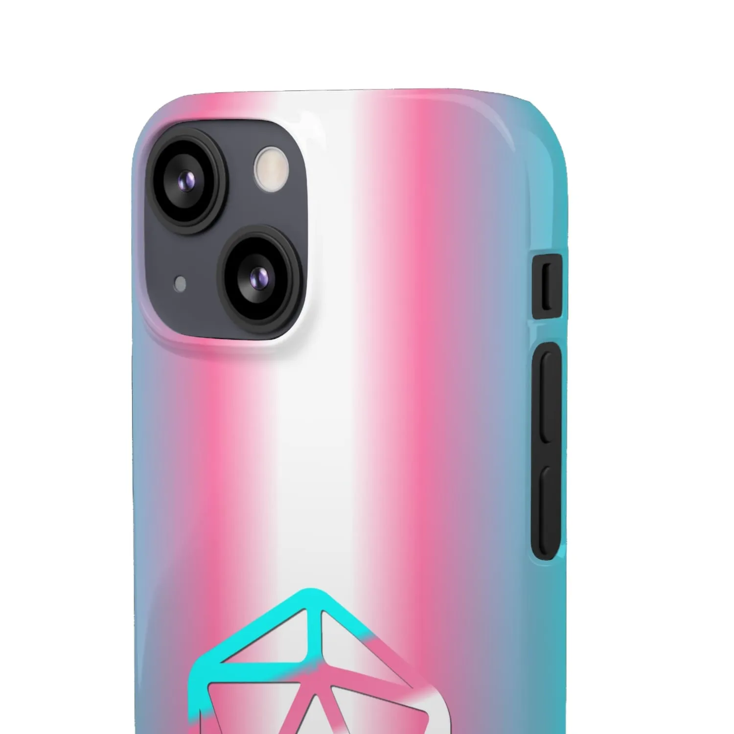 D20 Critical Pride Trans Pride PY Snap Phone Case