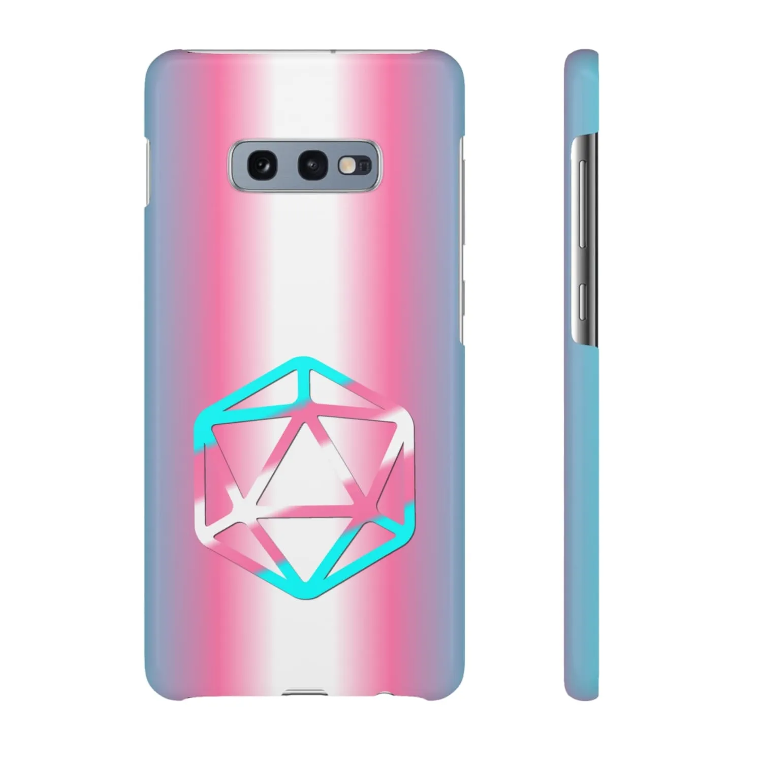 D20 Critical Pride Trans Pride PY Snap Phone Case