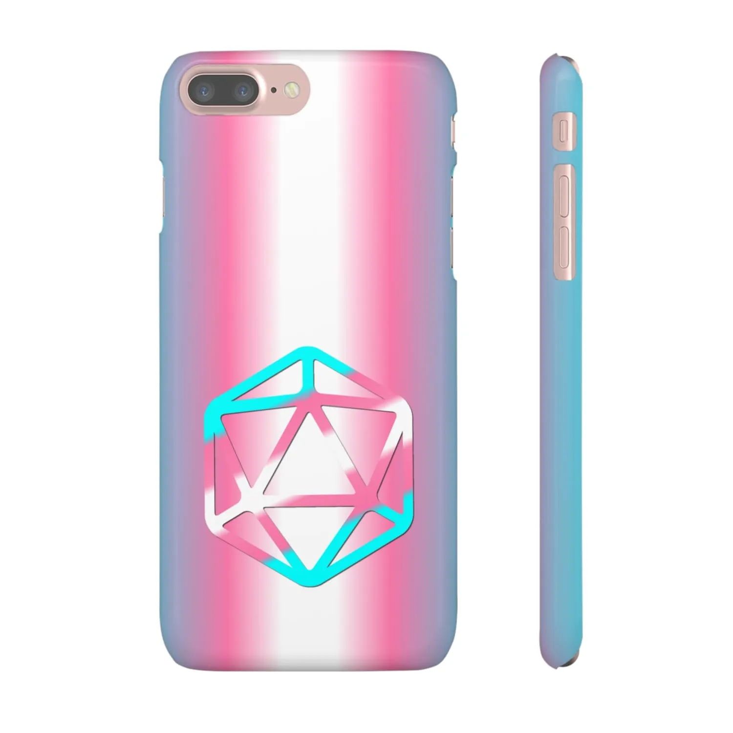 D20 Critical Pride Trans Pride PY Snap Phone Case