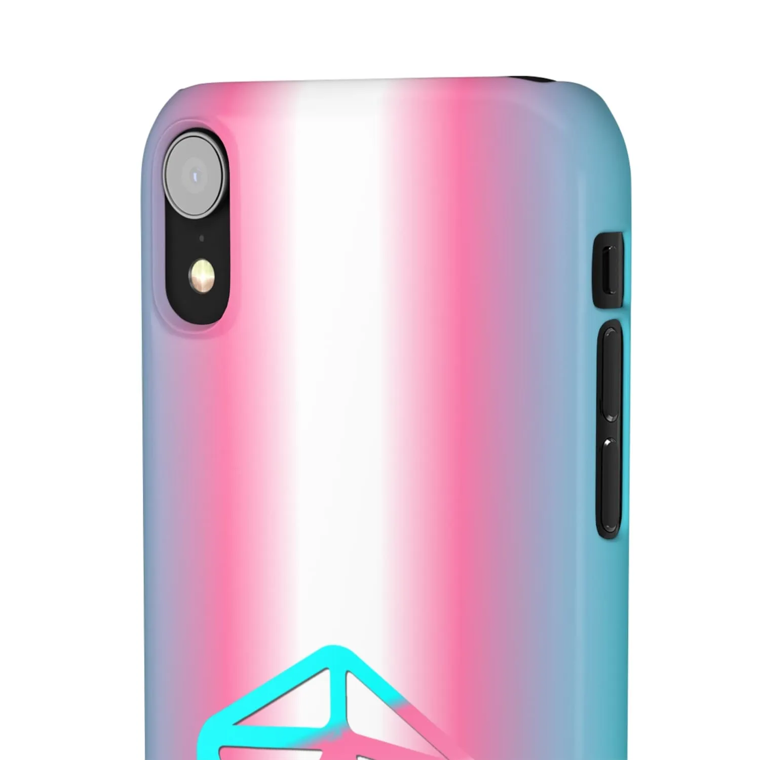 D20 Critical Pride Trans Pride PY Snap Phone Case