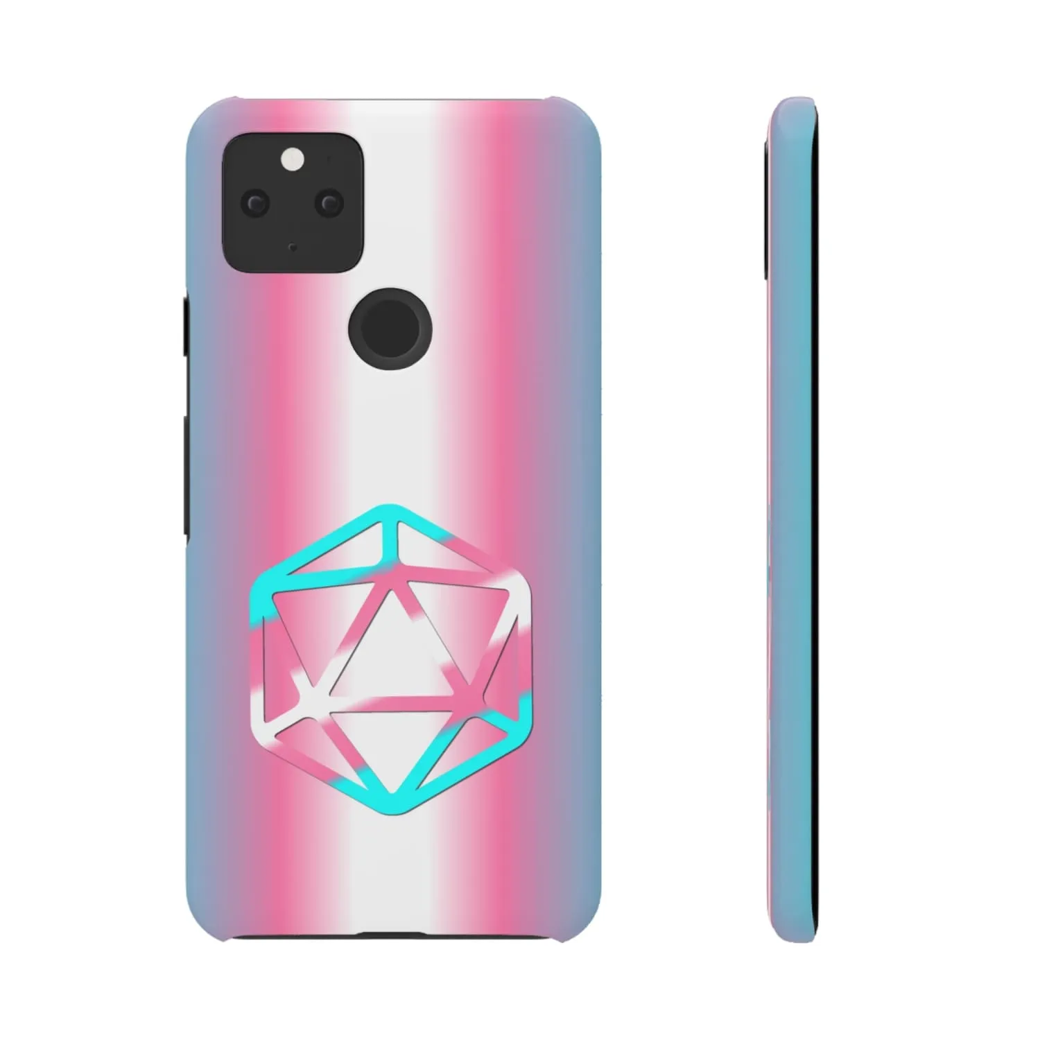 D20 Critical Pride Trans Pride PY Snap Phone Case