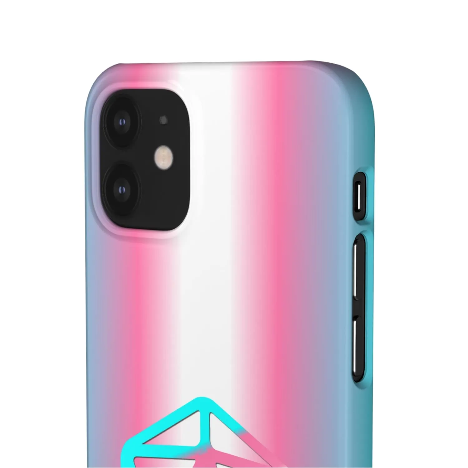 D20 Critical Pride Trans Pride PY Snap Phone Case