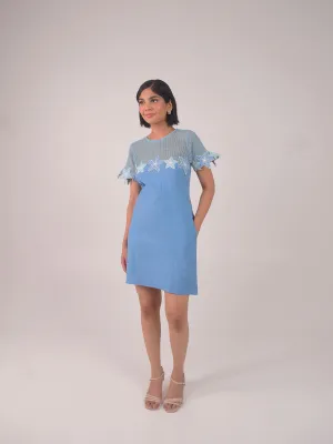 Demi Embroidered Applique Dress