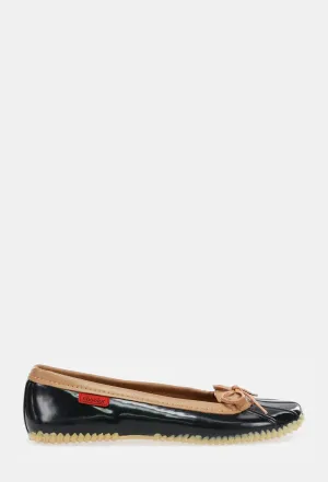 DUCK SKIMMER SLIP ON - BLACK