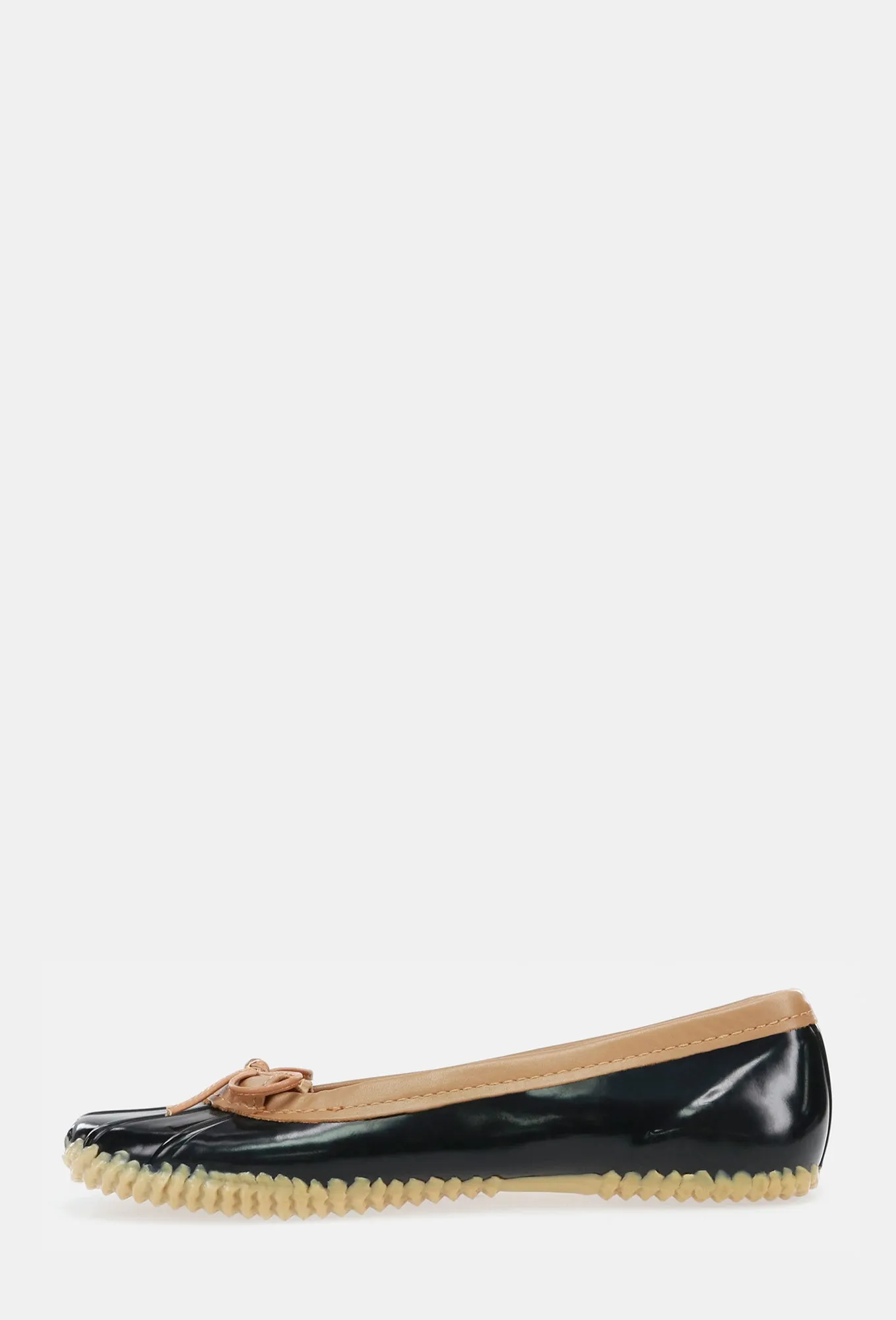DUCK SKIMMER SLIP ON - BLACK