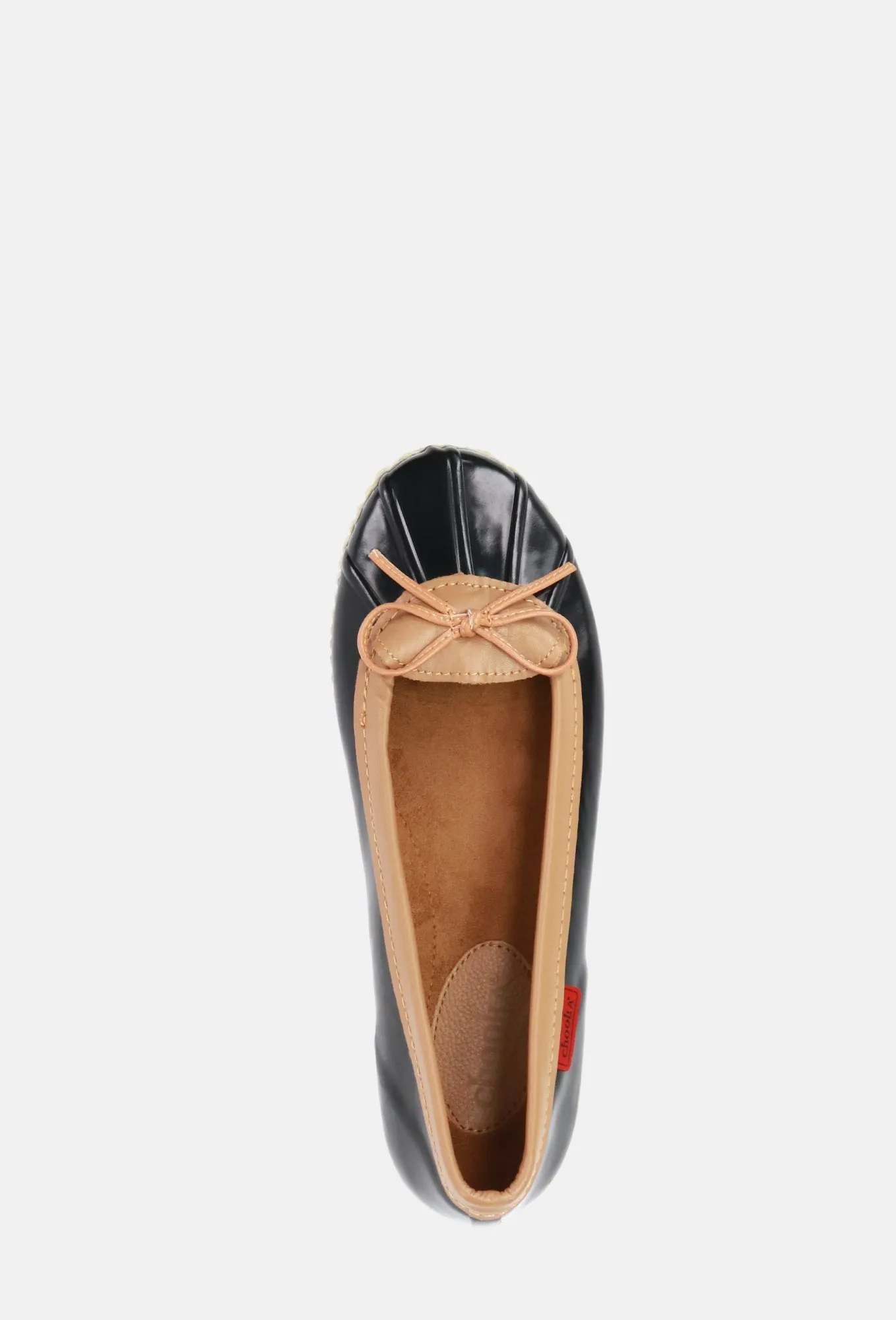 DUCK SKIMMER SLIP ON - BLACK