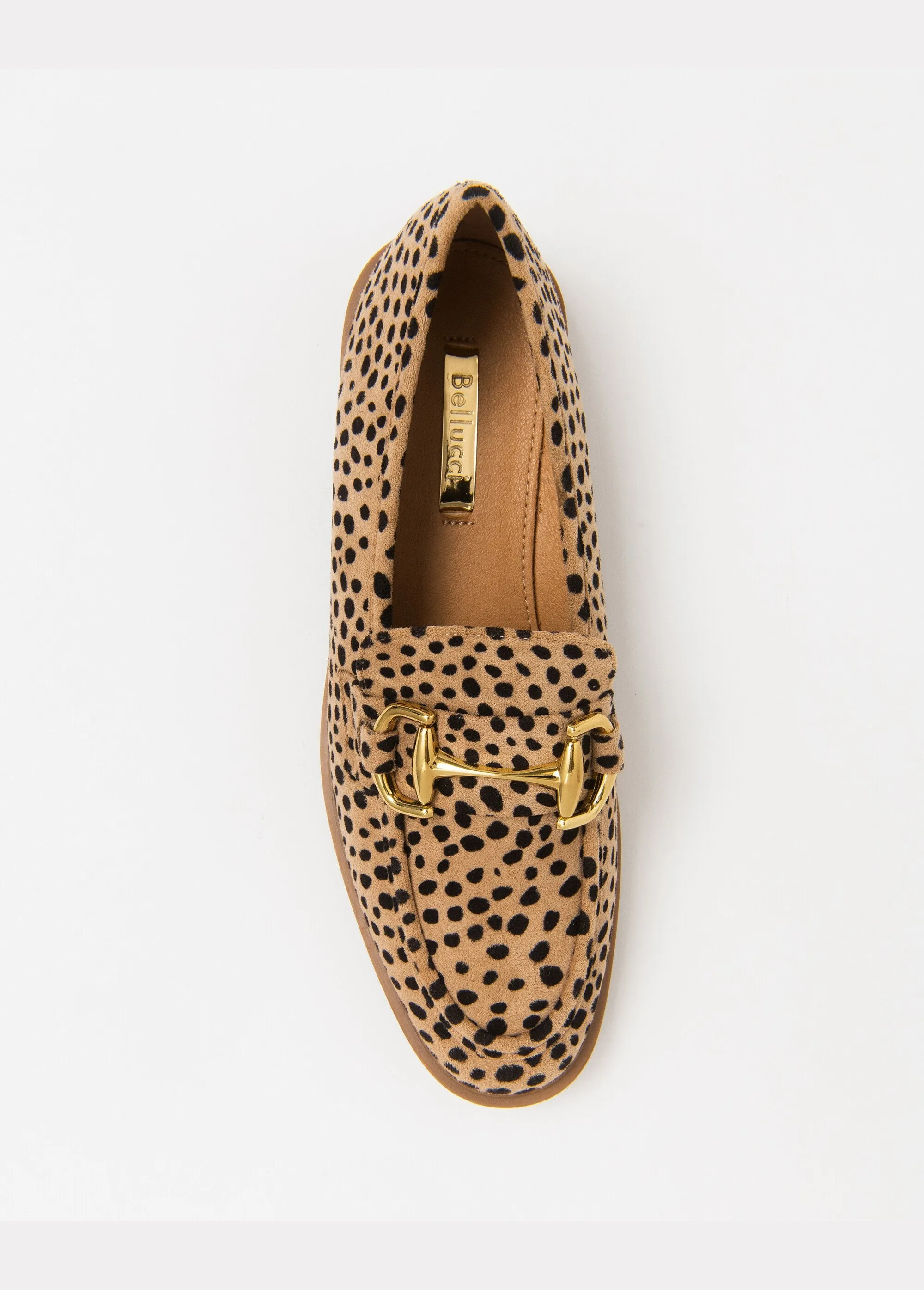 Elegant women's loafers with bits