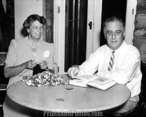 FDR ROOSEVELT & Eleanor  0903