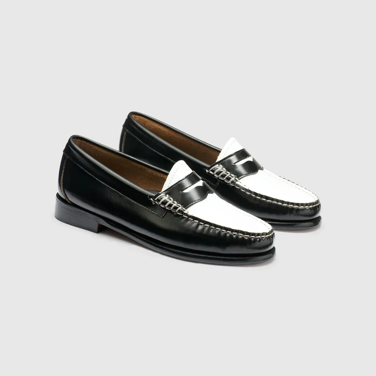 G.H. Bass Whitney Weejuns Loafer - Black/White