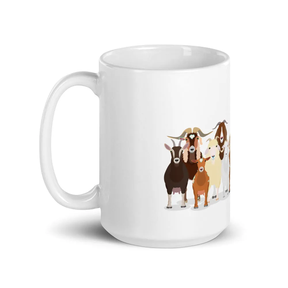 Goat Lineup Mug