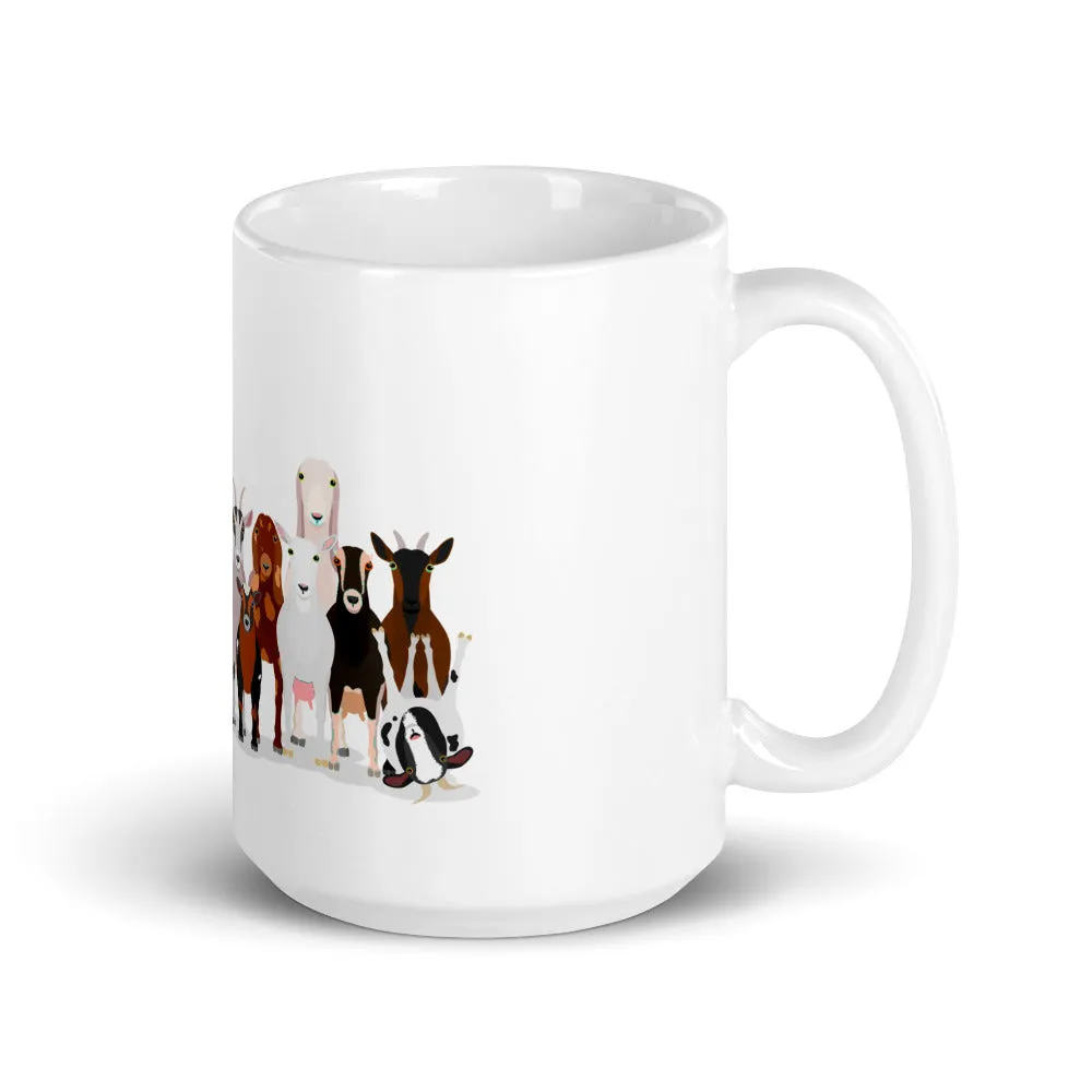 Goat Lineup Mug