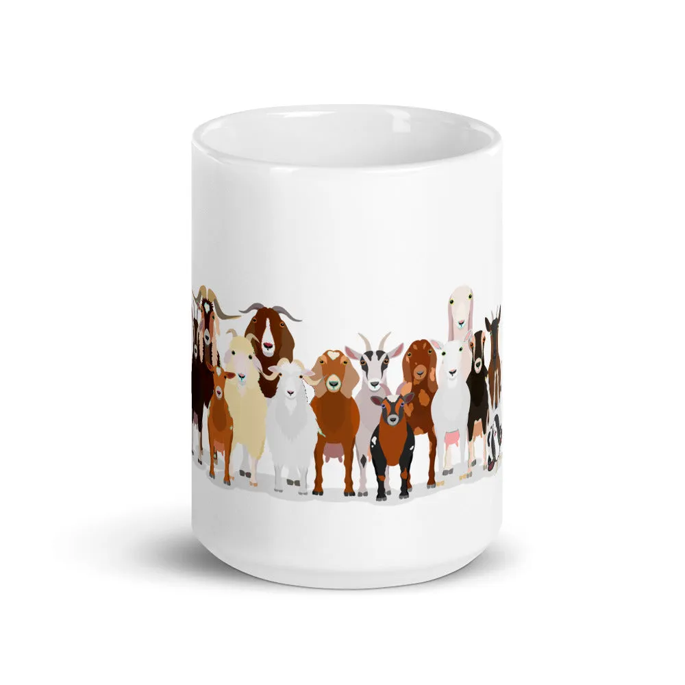 Goat Lineup Mug