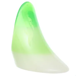 Green Long Arch Glossy Ring
