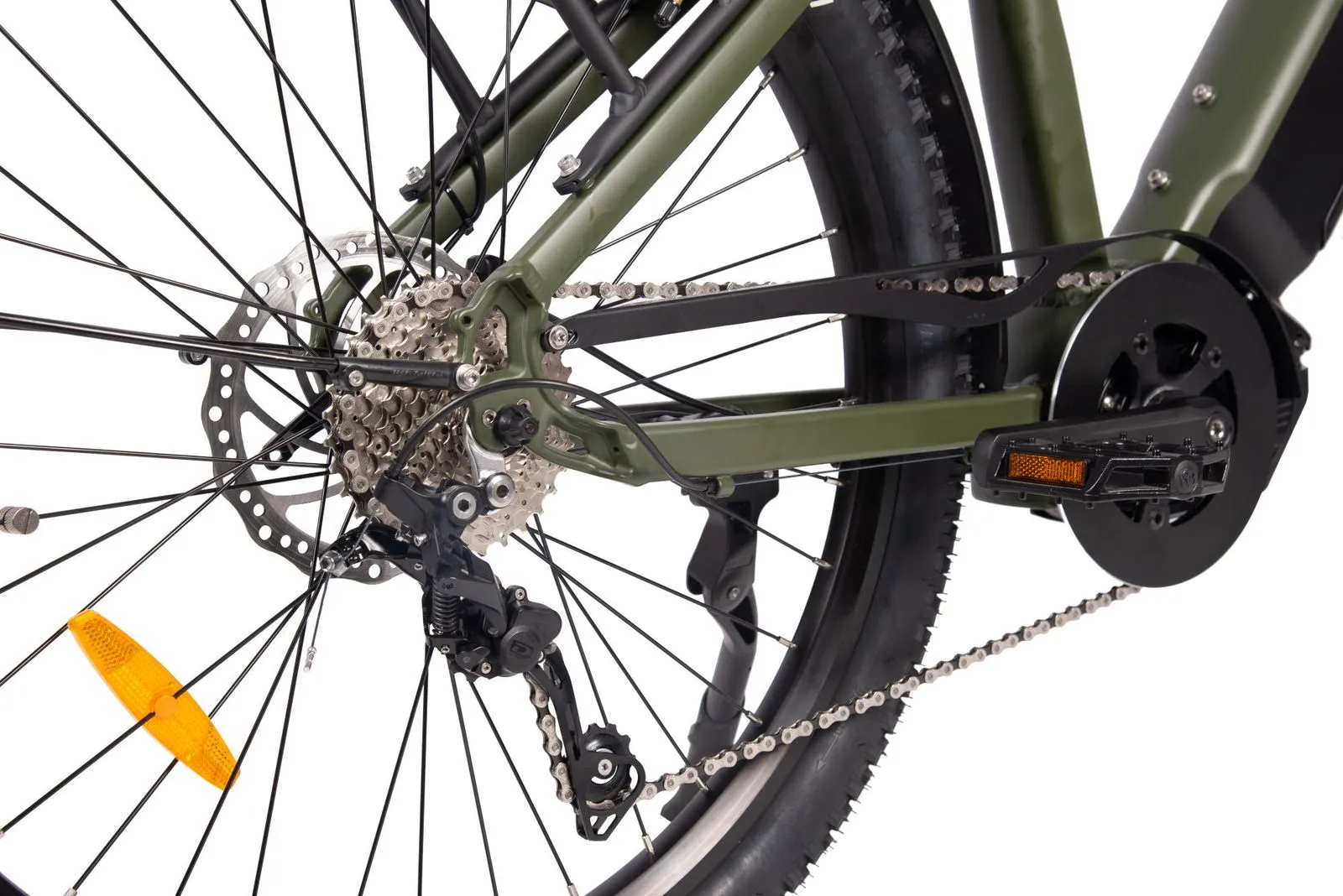 Hiko Scout Electric Bike 672Wh Olive