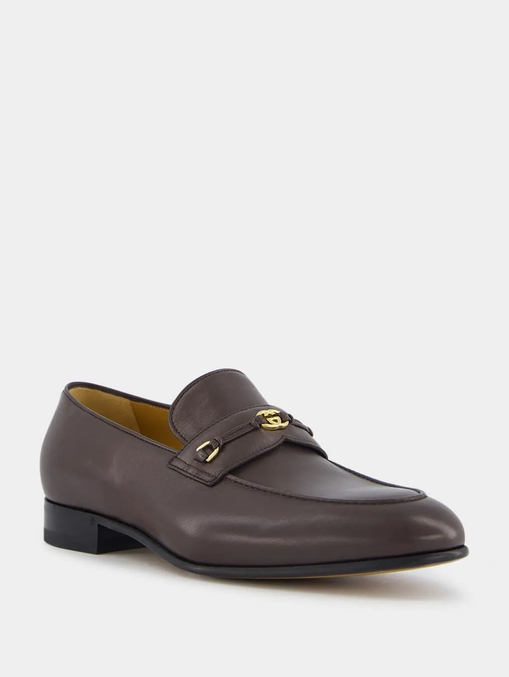 Interlocking G Leather Loafers