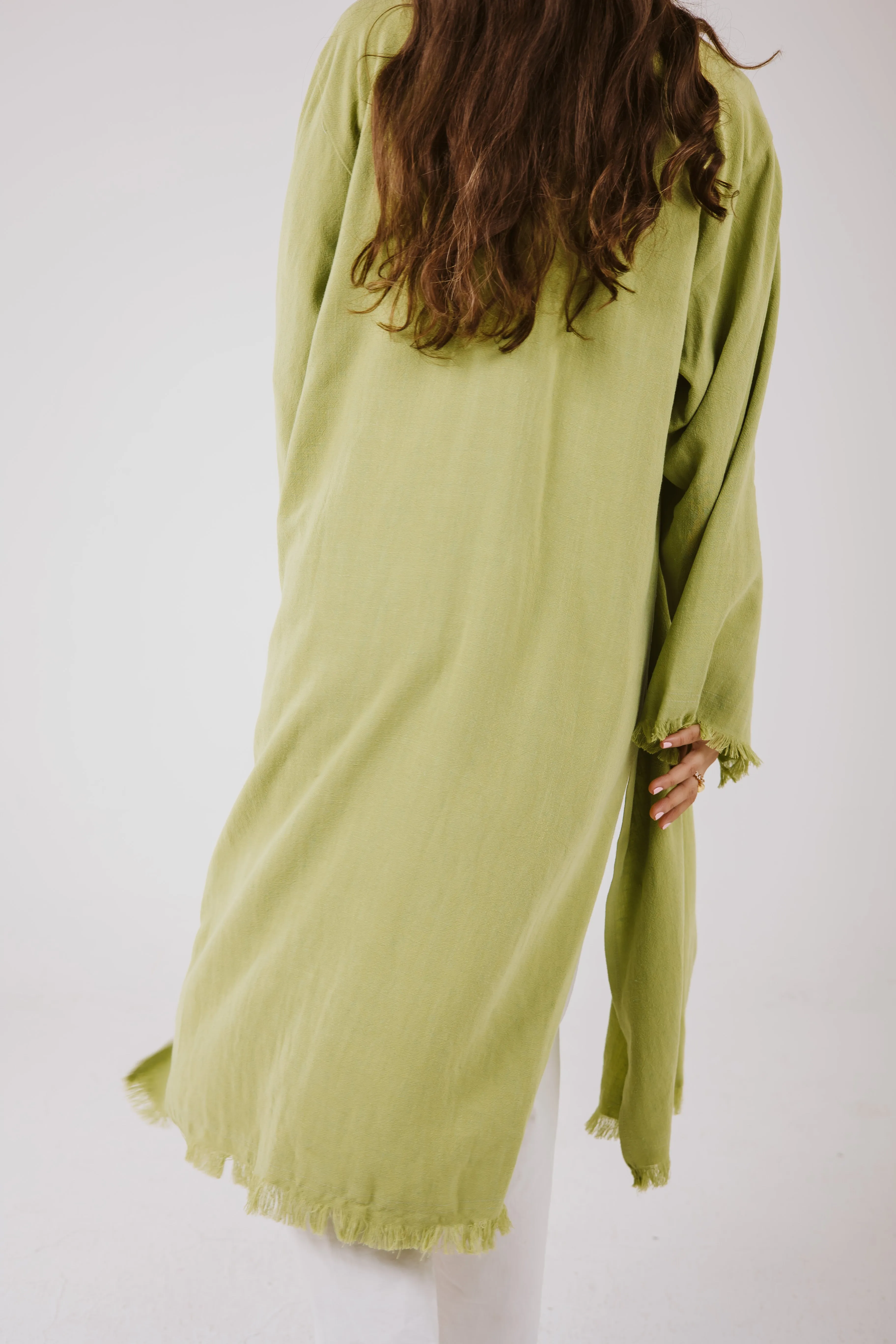 Jana cardigan in Lime