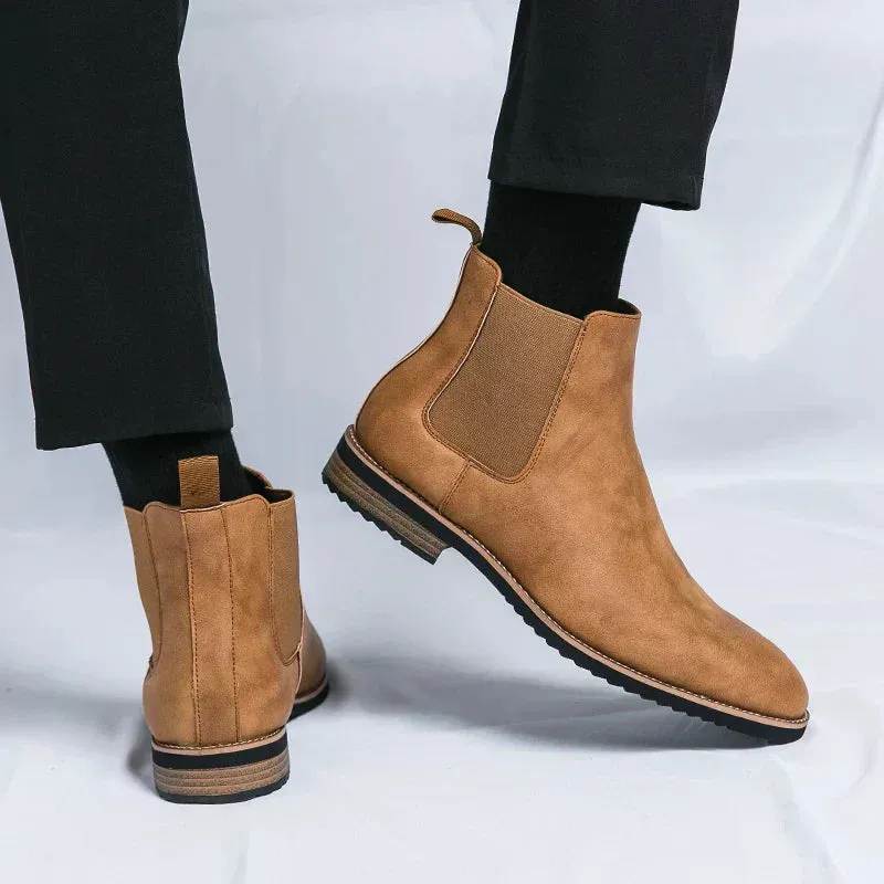 Jason - Leather Chelsea Boots