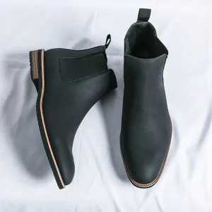 Jason - Leather Chelsea Boots