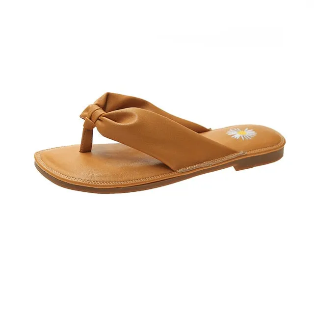 JINJIN-000-New summer sandals slippers indoor outdoor flip-flops beach shoes sexy fashion casual leather slippers chanclas mujer