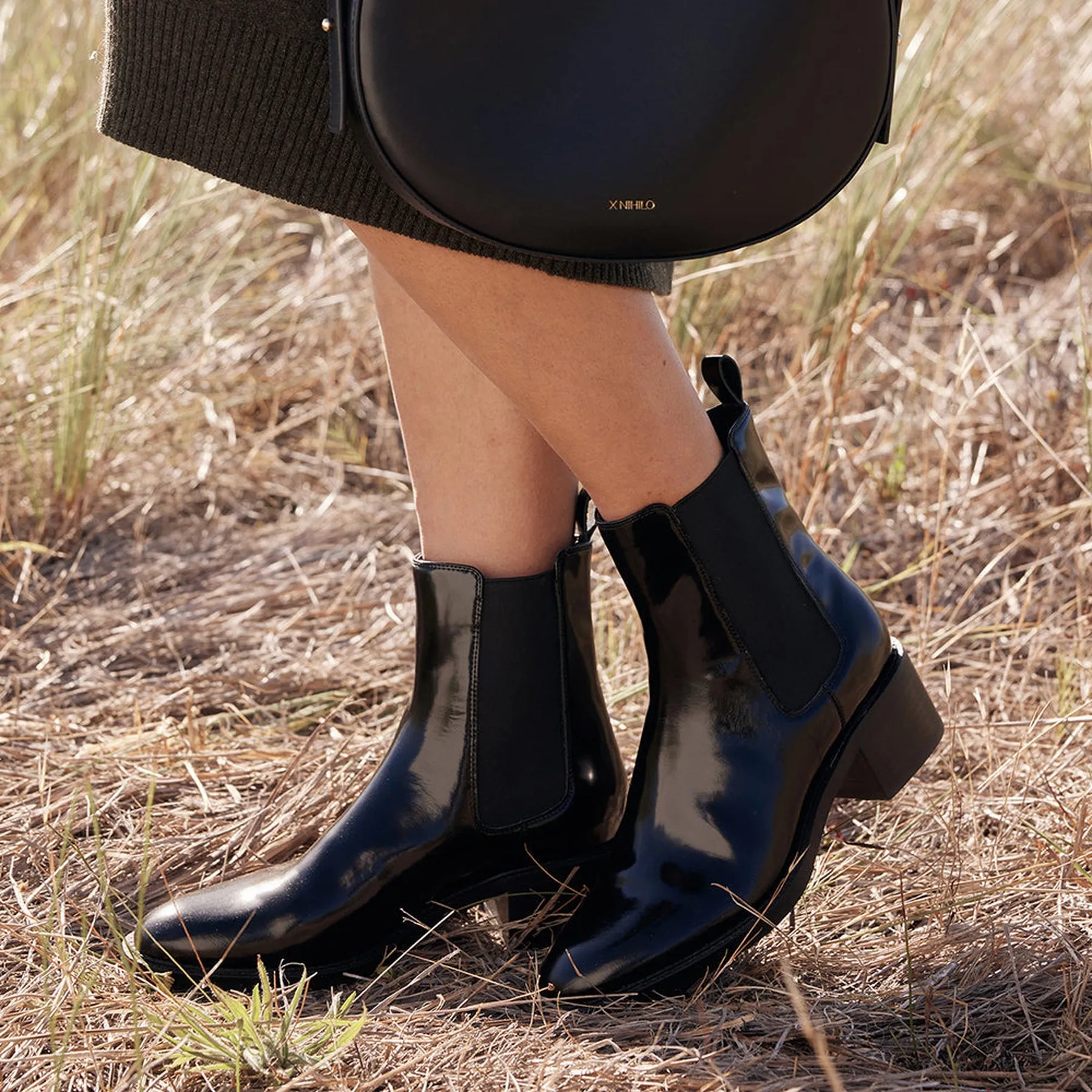 KENIA LEATHER CHELSEA BOOTS