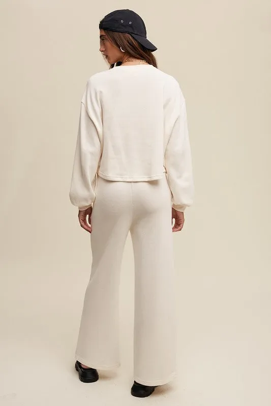 LAID BACK LUXE SET (Cream)