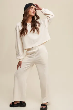 LAID BACK LUXE SET (Cream)