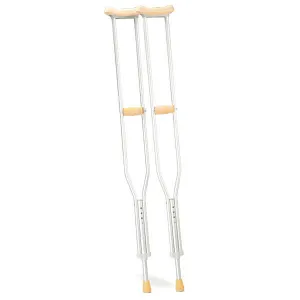 Lightweight & Adjustable Underarm Crutches